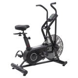 Bici da Camera Brx-air300 - Air Bike Toorx - Cyclette - Peso Max Utente 135 Kg - Resistenza Ad Aria - Con Ricevitore Wireless Gym Bike