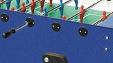 Calciobalilla G2000 Blu con Aste Rientranti- biliardino Garlando con 50 Palline in Omaggio cd. G2000BLRCVL