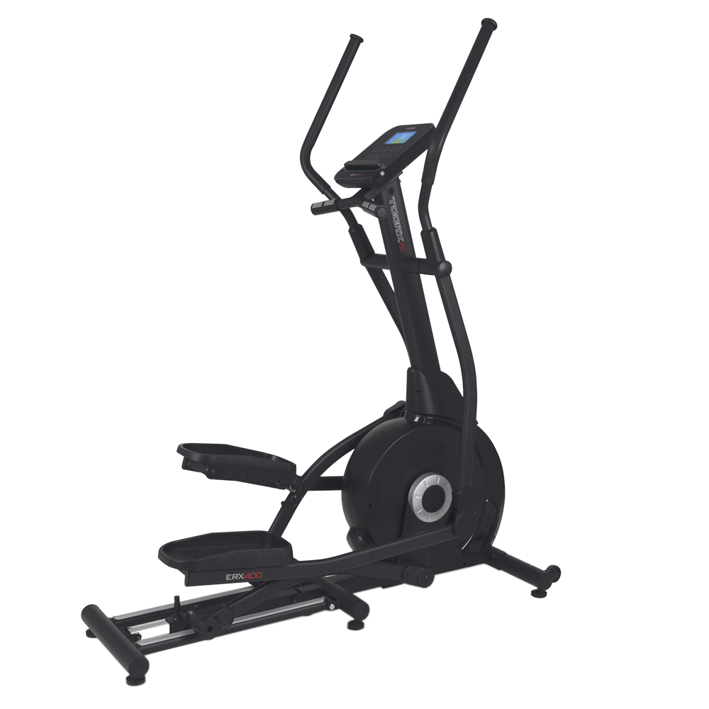 PROMO Ellittica Elettromagnetica ERX-400 HRC Volano Anteriore Richiudibile con Ricevitore Wireless -App Ready 3.0-Linea Toorx Chrono Line