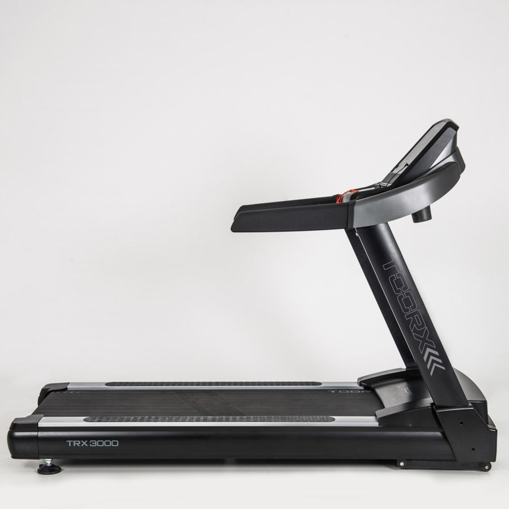 Tapis Roulant TRX-3000 HRC 3.0 -Iconsole + Kinomap + Zwift con Inclinazione Elettrica Motore AC e Velocità 1,0 - 22,0 Km/h Peso max utente 160 Kg Piano di corsa 60 x 156 cm
