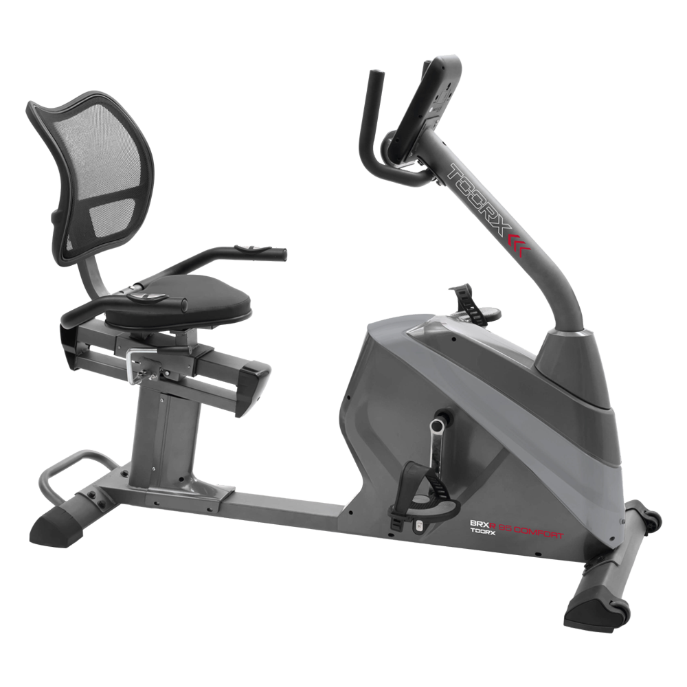 Bici da Camera orizzontale Elettromagnetica Cyclette Brx R95 Comfort Bike Toorx Con Ricevitore Wireless - Utente 130 kg. - cod. BRX-R95-COMFORT