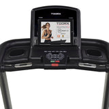 Treadmill Salvaspazio Tapis Roulant Voyager Plus Hrc Toorx Inclinazione Elettrica e Fascia Cardio Inclusa - APP Ready 3.0 - Velocità 1,0 - 20,0 Km/h - Piano Corsa 48 x 141 cm - Utente 120 kg - Tappeto Elettrico Palestra