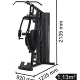 Stazione Salvaspazio Fitness Multifunzione All in One MSX 70 Toorx