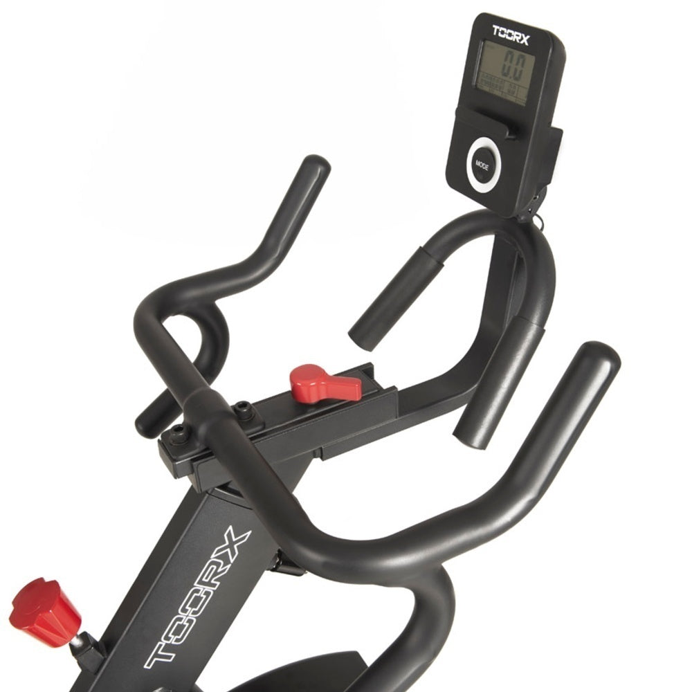 PROMO Gym Bike SRX-SPEED MAG con Sistema Frenante Magnetico e Ricevitore Wireless Linea Toorx Trasmissione a Massa volanica peso 20 kg bike da spinning