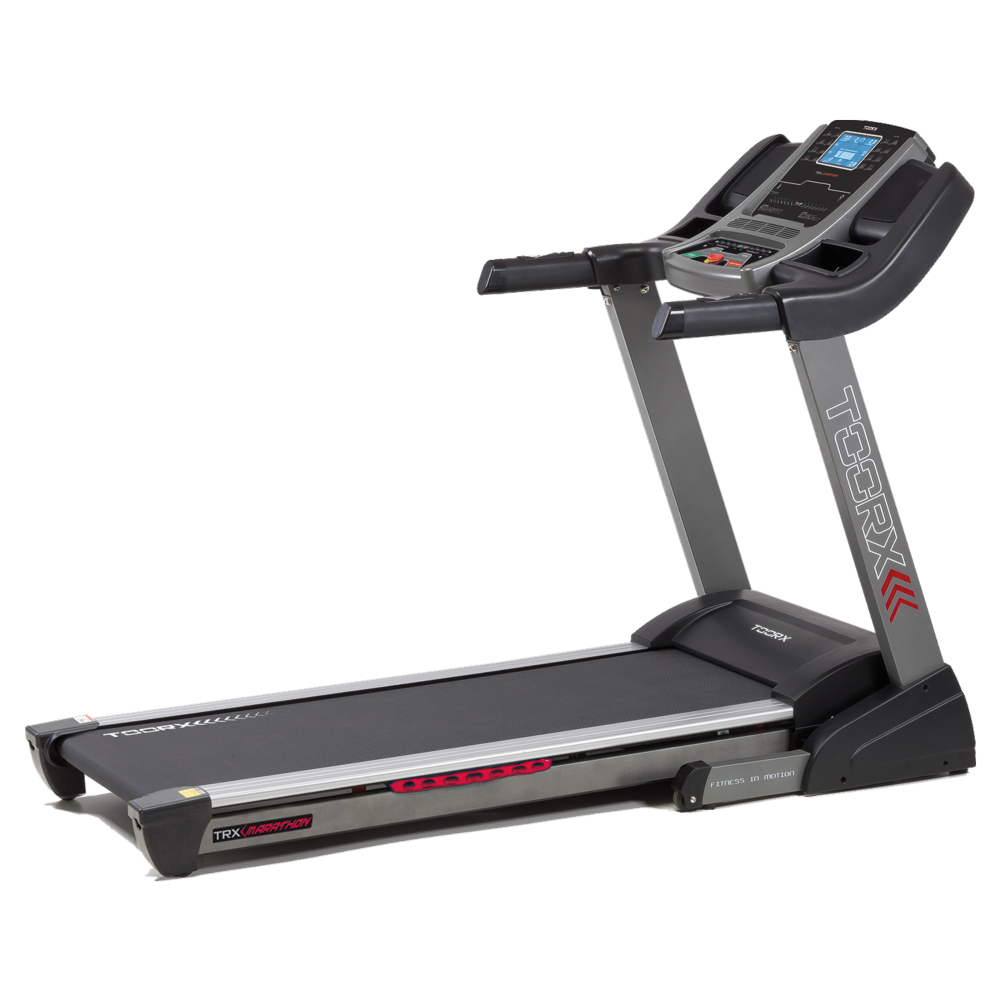 Promo Treadmill Salvaspazio Tapis Roulant Trx-marathon 3.0 Toorx Inclinazione Elettrica e Fascia Cardio Inclusa - APP Ready 3.0 - Velocità 0,8 - 22,0 Km/h - Piano Corsa 53 x 152 cm - Utente 140 Kg - Tappeto Elettrico Palestra