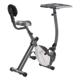 Bici da Camera BRX-OFFICE COMPACT Salvaspazio-Accesso Facilitato-Scrivania Regolabile in Altezza/Inclinazione Linea Toorx PESO MASSIMO UTENTE 100 Kg Gym Bike