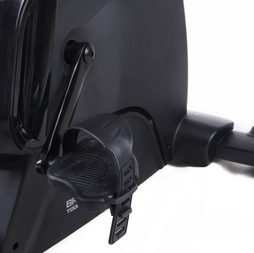 Bici da Camera BRX-R300 Hrc Cyclette Recumbent Elettromagnetica Toorx Linea Chrono Line Con Ricevitore Wireless Iconsole + App Compatibile Zwift - Volano 14 Kg - Peso Utente 150 Kg - BRX-R300 Gym Bike