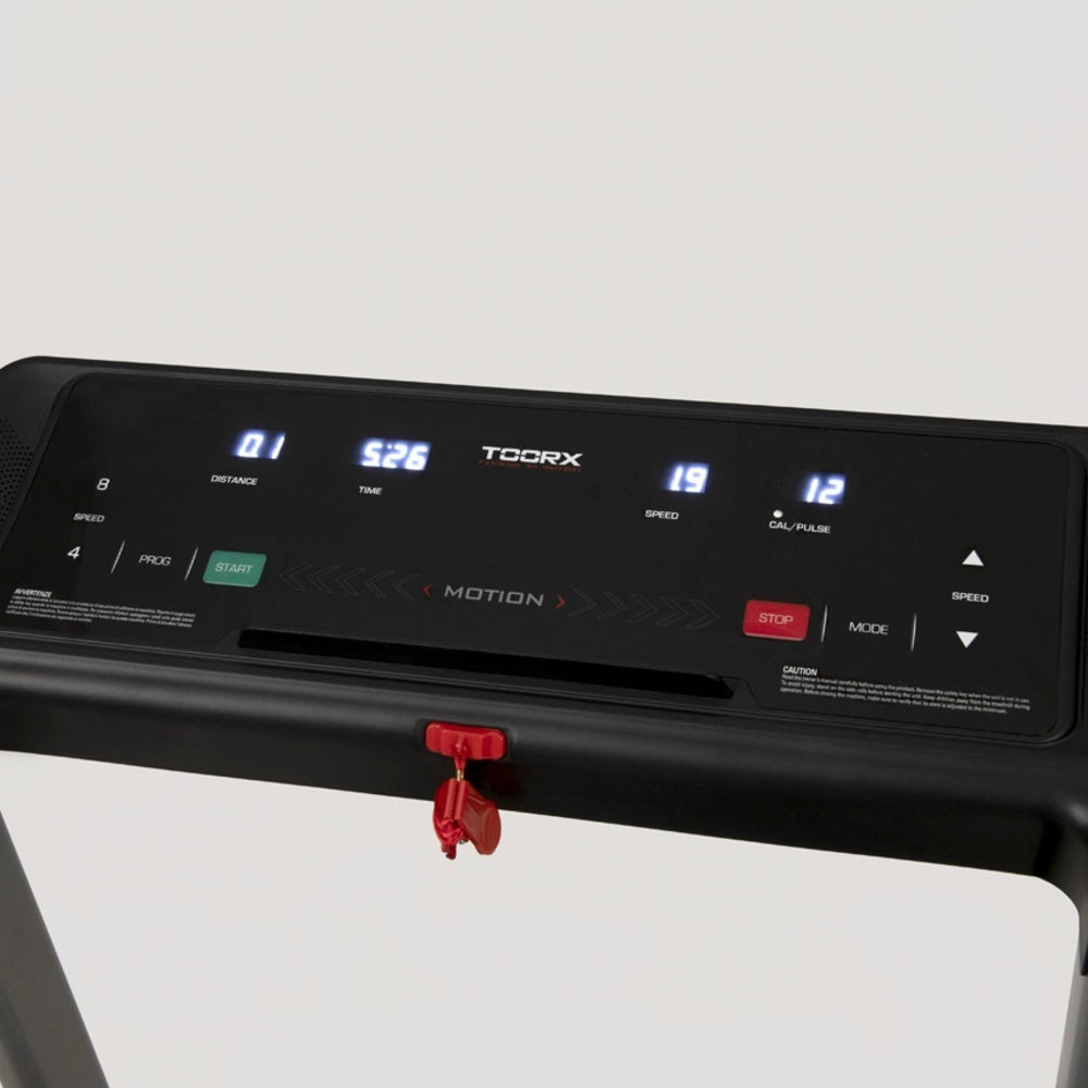 Motion Tapis Roulant Toorx Inclinazione Manuale - Piano Corsa 121 X 40 Cm - Velocita' 14 Km/h - Peso Max Utente 100 Kg Cod. motion Tappeto Elettrico Palestra