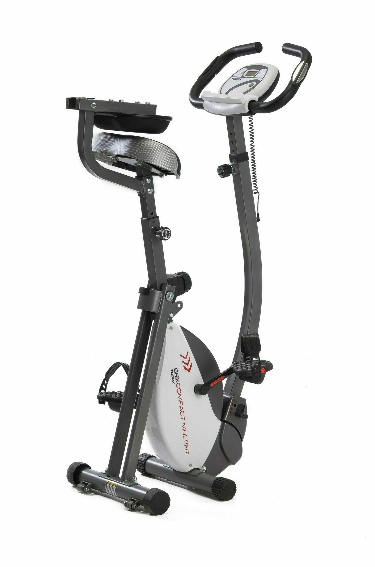 Bici da Camera Richiudibile Brx-compact Multifit Cyclette Salvaspazio Accesso Facilitato E Manubrio Regolabile In Altezza E Inclinazione Toorx Cod.brx-compact-mfit Gym Bike