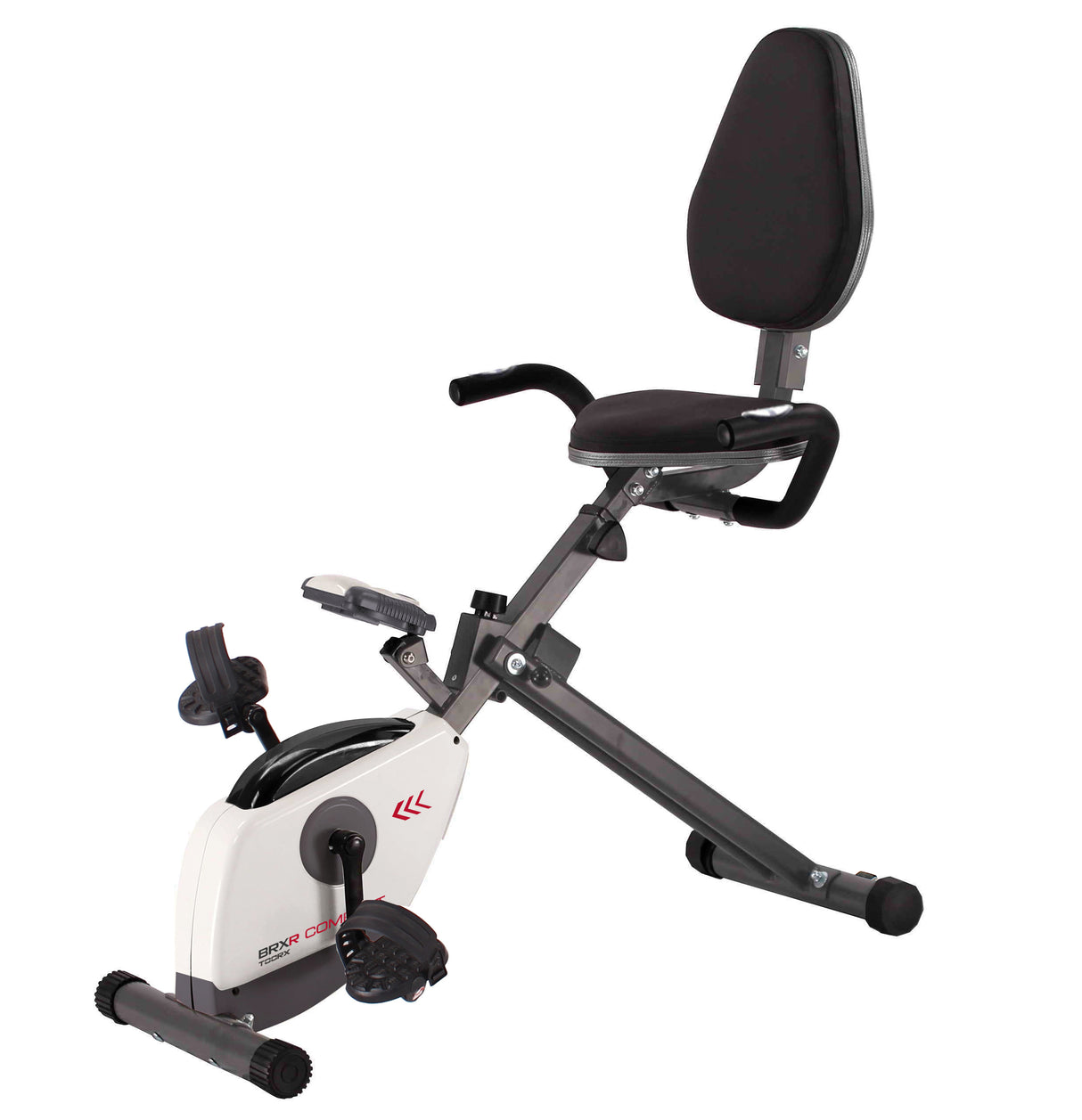 Bici da Camera orizzontale Cyclette Salvaspazio Brx R-Compact Cod.BRX-RCOMPACT Gym Fitness Richiudibile - Utente 100 kg
