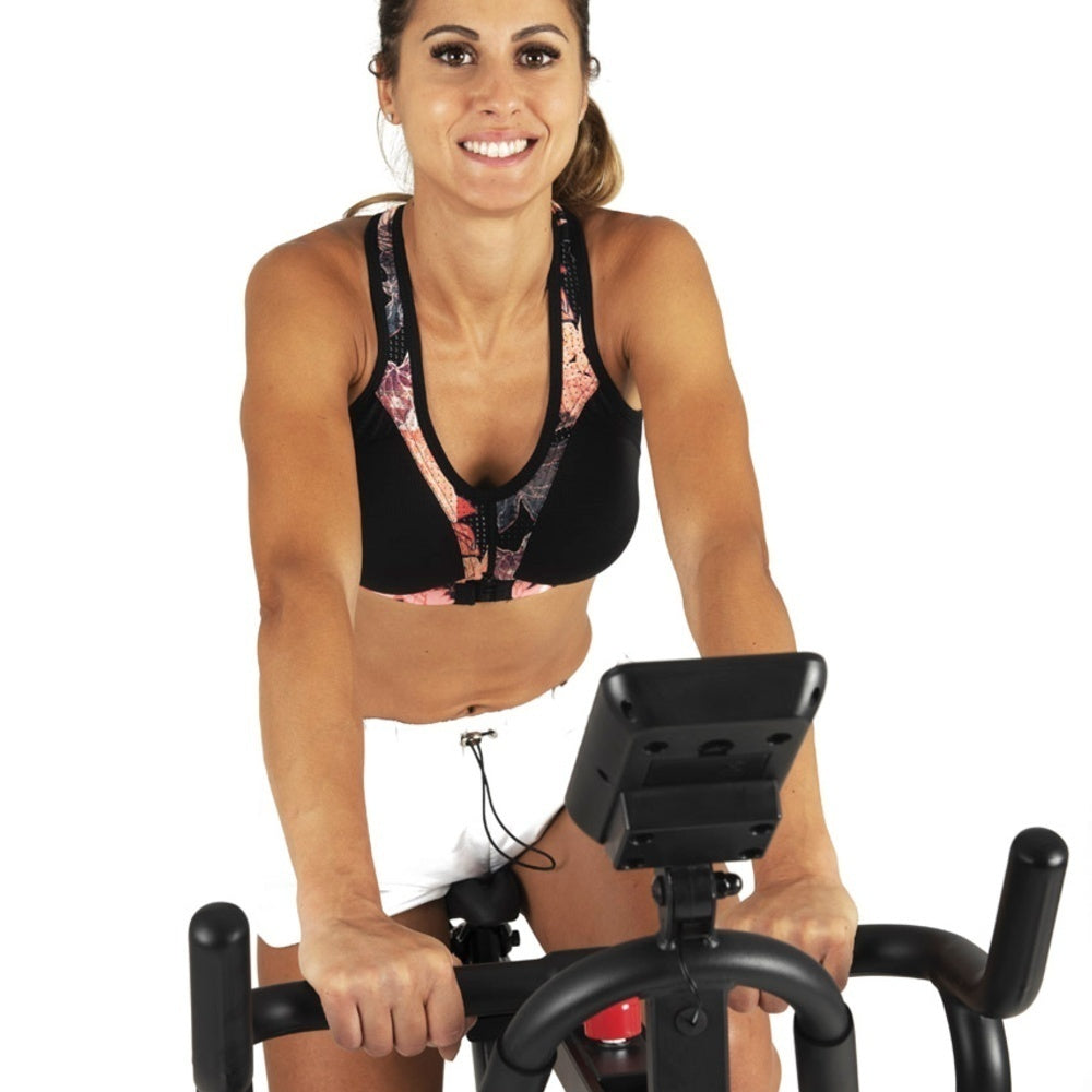 PROMO Gym Bike SRX-SPEED MAG con Sistema Frenante Magnetico e Ricevitore Wireless Linea Toorx Trasmissione a Massa volanica peso 20 kg bike da spinning