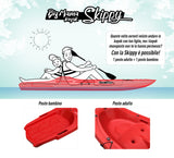 KAYAK MONOPOSTO SKIPPY 2.0 BIG MAMA KAYAK CANOA 305 CM 1 POSTO ADULTO + 1 POSTO BAMBINO + 1 PAGAIA (PACK 1)