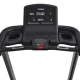 Treadmill Salvaspazio Tapis Roulant Voyager Plus Hrc Toorx Inclinazione Elettrica e Fascia Cardio Inclusa - APP Ready 3.0 - Velocità 1,0 - 20,0 Km/h - Piano Corsa 48 x 141 cm - Utente 120 kg - Tappeto Elettrico Palestra
