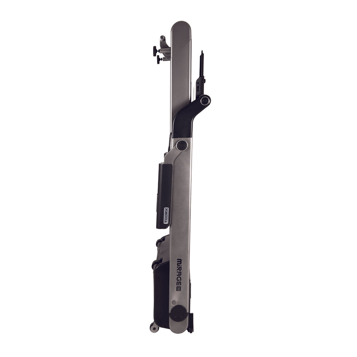 Mirage C 80 Tapis Roulant Salvaspazio Con Inclinazione Elettrica + Fascia Cardio Inclusa - Peso Max Utente 120 Kg - Piano Corsa 138 X 48 Cm - Velocita' 20 Km/h Toorx C80 Tappeto Elettrico Palestra