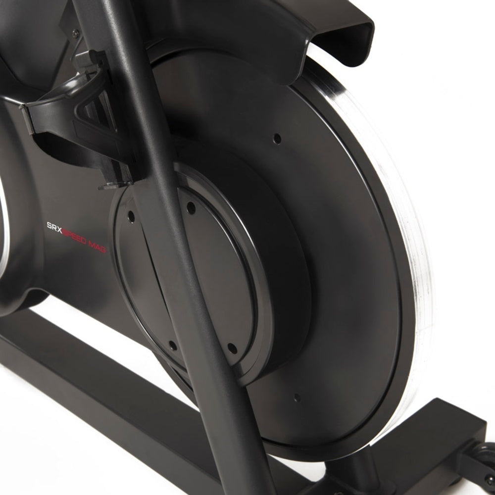 PROMO Gym Bike SRX-SPEED MAG con Sistema Frenante Magnetico e Ricevitore Wireless Linea Toorx Trasmissione a Massa volanica peso 20 kg bike da spinning