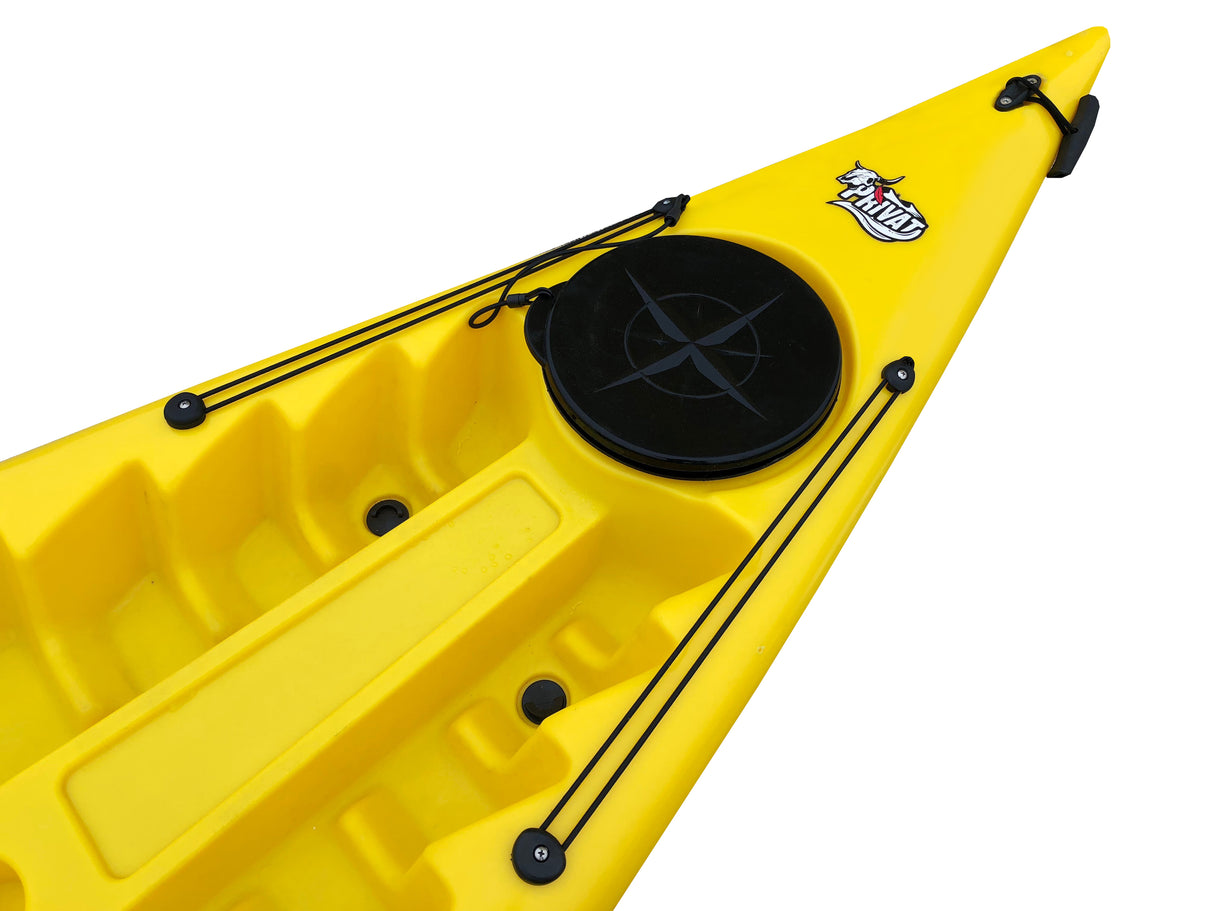 KAYAK MONOPOSTO PRIVAT 2.0 BIG MAMA KAYAK - CANOA DA 295 CM + 2 GAVONI+ 1 PAGAIA + 1 SEGGIOLINO (FULL PACK)