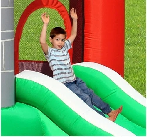 Gioco Gonfiabile Happy Casa Art.9315 - Mis 270 X 250 Cm Motore Incluso Offerta Giochi Gonfiabili In Vendita Su Timesport24