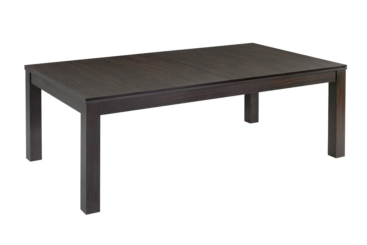 Biliardo Linea Casa Miami Wengé campo gioco 200 x 100 cm - piano gioco in MDF con Piane di Copertura Garlando cd.MIAMI-W