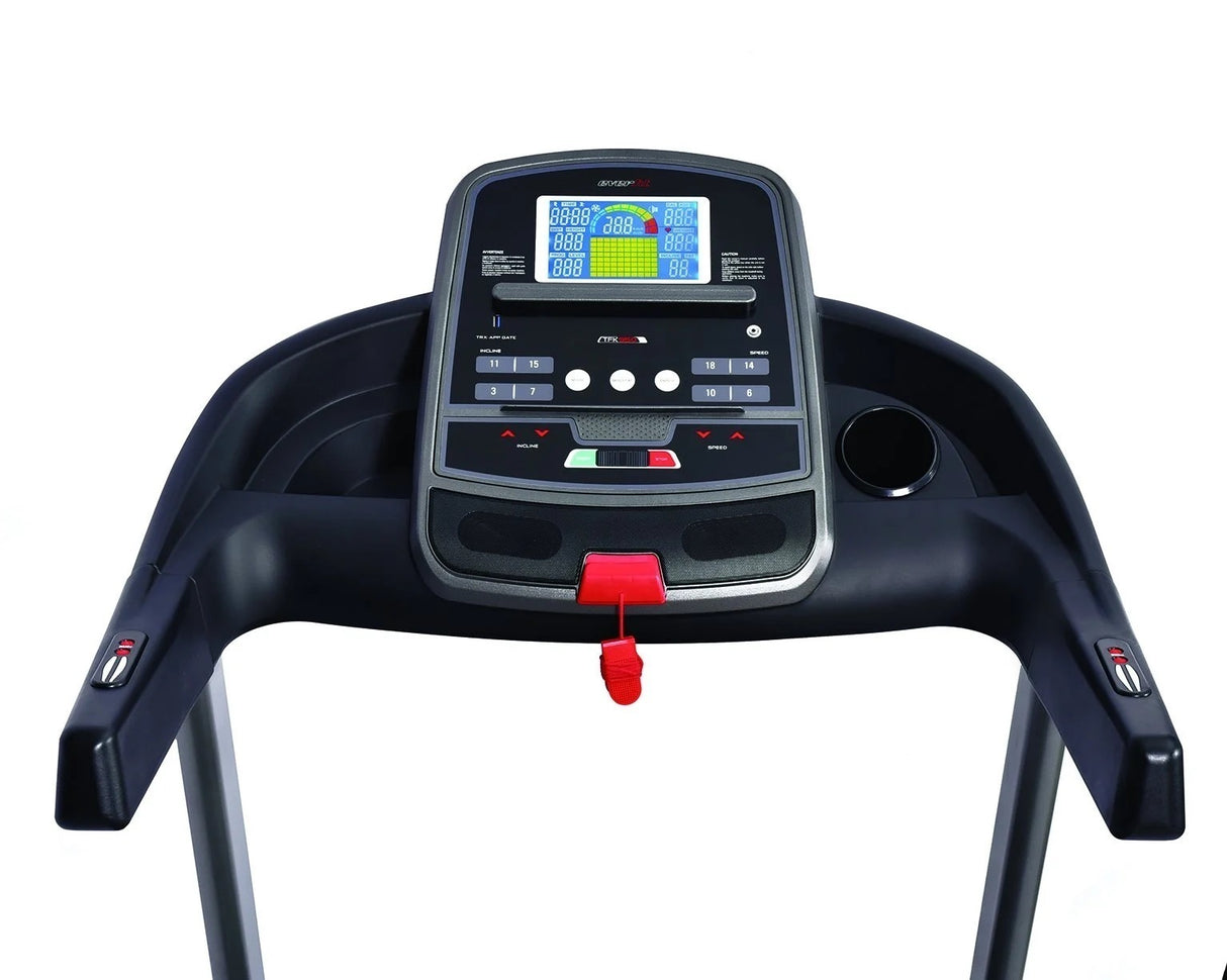 Promo Treadmill Richiudibile Tapis Roulant TFK 950 HRC Everfit - Inclinazione Elettrica e Fascia Cardio Inclusa - APP Ready 3.0 - Velocità 22 km/h - Utente 130 kg - Piano Corsa 154 x 50 cm - Tappeto Elettrico Palestra