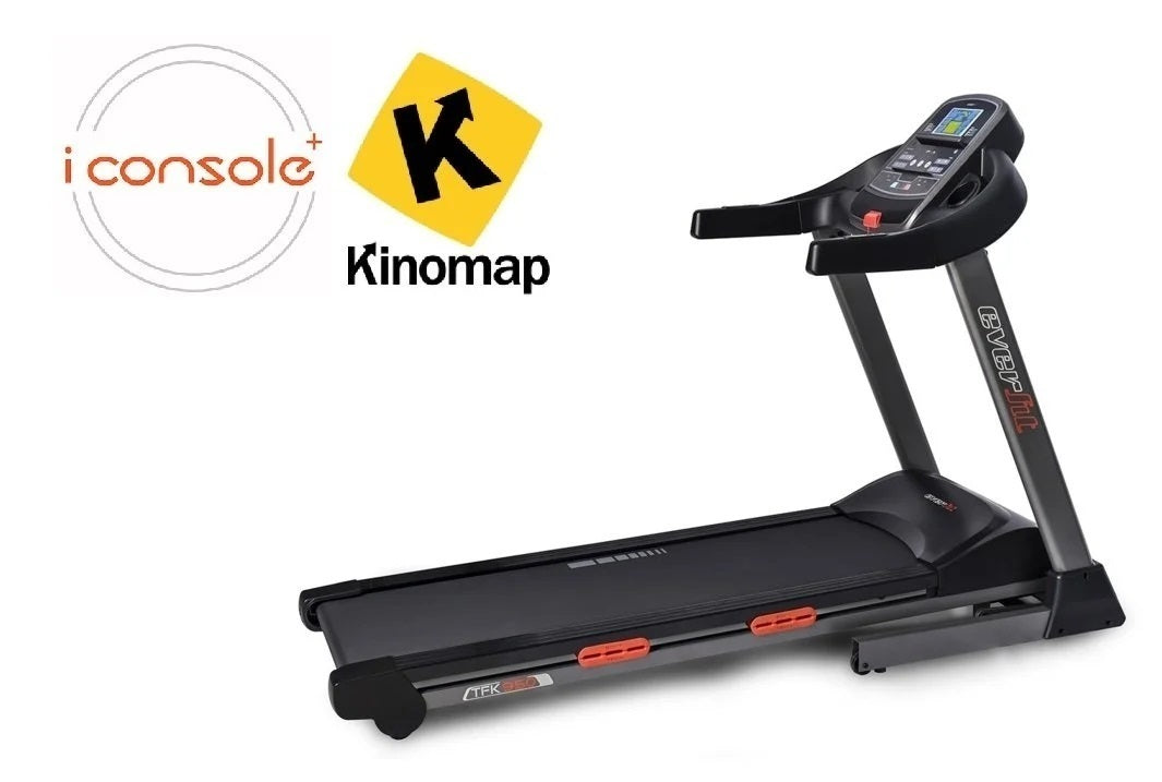 Promo Treadmill Richiudibile Tapis Roulant TFK 950 HRC Everfit - Inclinazione Elettrica e Fascia Cardio Inclusa - APP Ready 3.0 - Velocità 22 km/h - Utente 130 kg - Piano Corsa 154 x 50 cm - Tappeto Elettrico Palestra