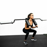 SAFETY SQUAT BAR - Bilanciere Cromato - Carico Max 320 kg. Linea Toorx cod. SSB