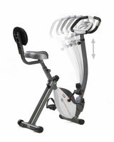 Bici da Camera Richiudibile Brx-compact Multifit Cyclette Salvaspazio Accesso Facilitato E Manubrio Regolabile In Altezza E Inclinazione Toorx Cod.brx-compact-mfit Gym Bike