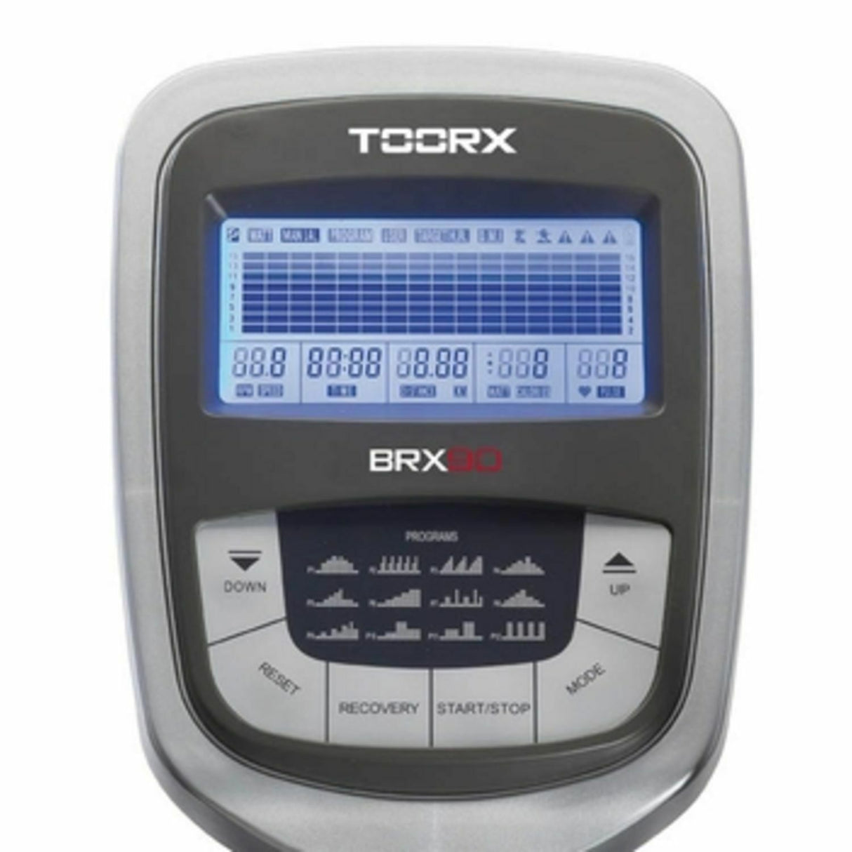 Brx-90 Hrc Cyclette Elettromagnetica Toorx Volano 10 Kg - Peso Utente 125 Kg Cod.brx-90 Gym Bike Bici da Camera