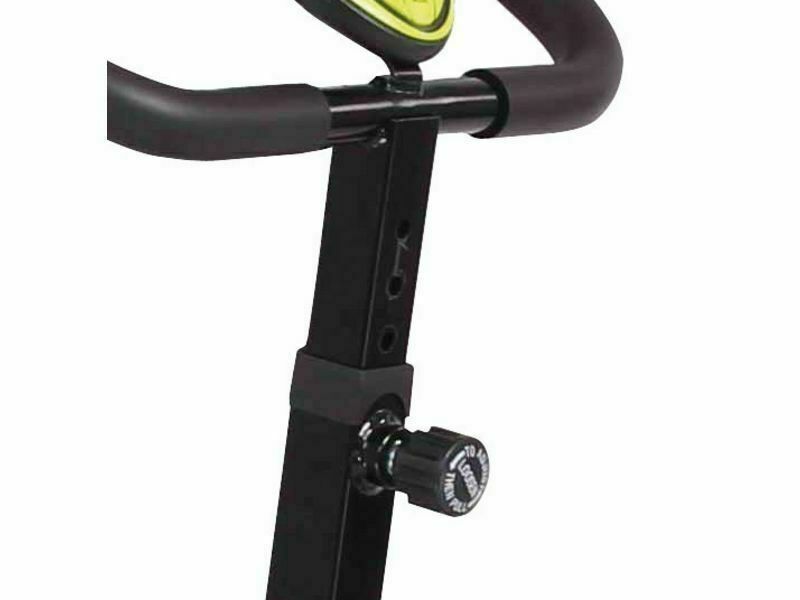 Bici da Camera Cyclette BFK-EASY SLIM MULTIFIT Salvaspazio-Accesso Facilitato-Manubrio Regolabile in Altezza/Inclinazione Linea Everfit Portata massima utente Kg 100 Gym Bike Richiudibile