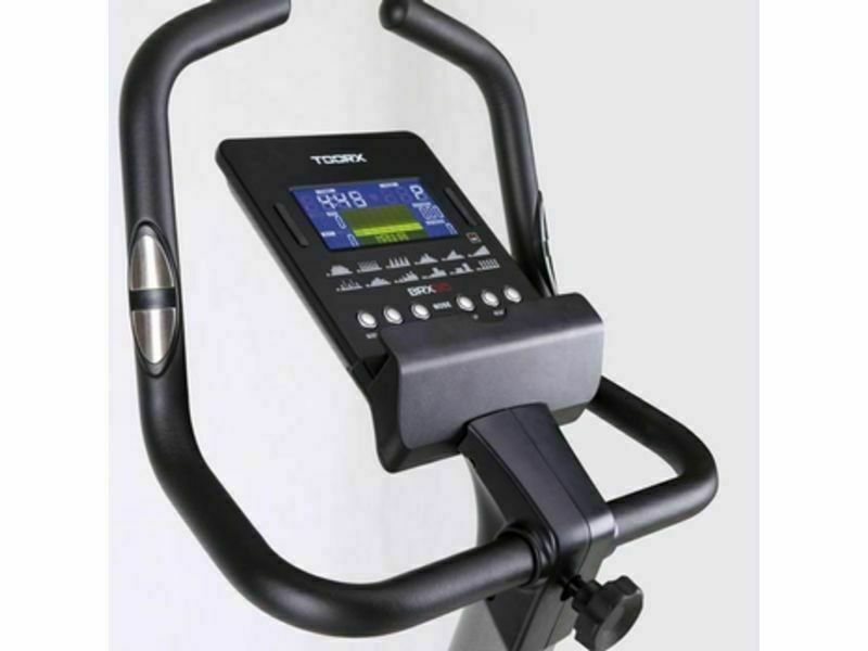 Bici da Camera Elettromagnetica Cyclette Accesso Facilitato Brx 95 Hrc Bike Toorx Con Ricevitore Wireless - Volano 10 Kg - Peso Utente 125 Kg Fitness Gym cod. BRX-95
