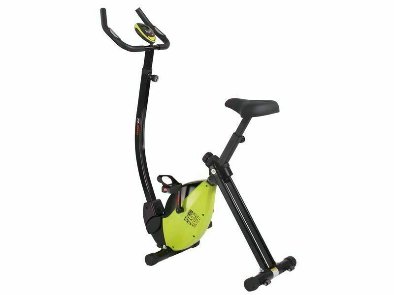 Bici da Camera Cyclette BFK-EASY SLIM MULTIFIT Salvaspazio-Accesso Facilitato-Manubrio Regolabile in Altezza/Inclinazione Linea Everfit Portata massima utente Kg 100 Gym Bike Richiudibile