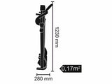 Treadmill Salvaspazio Tapis Roulant Slim Magnetico TFK SLIM MAG Everfit Ultracompatto - Piano Corsa 38 x 102 cm - Utente 100 Kg - Tappetto Elettrico Palestra