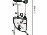 Bici da Camera Richiudibile Brx-flexi Toorx - Cyclette Salvaspazio In 47 Cm Con Funzione Voga - Cod.brx-flexi Gym Bike