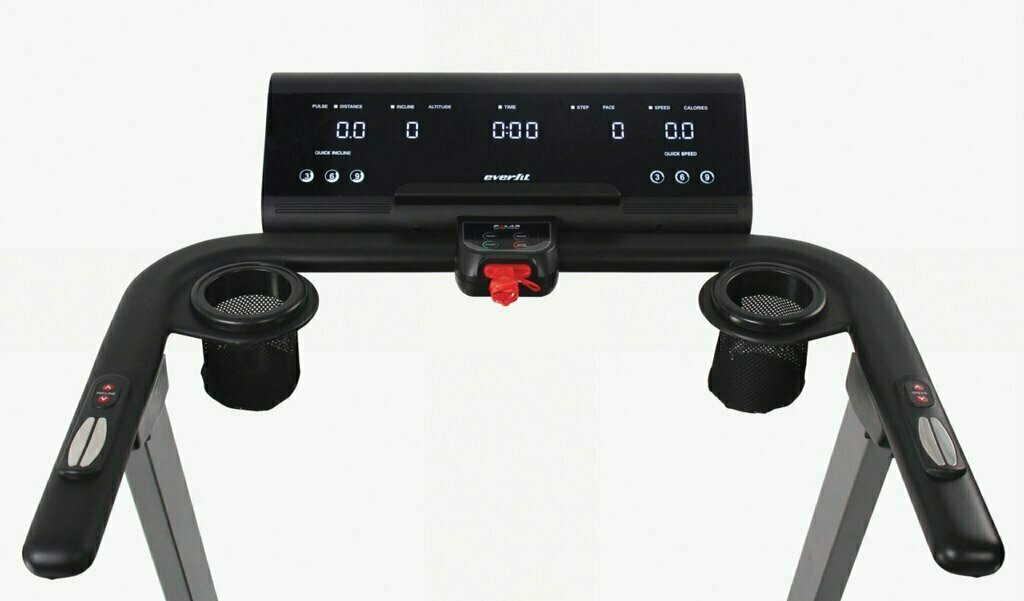 Treadmill Ultracompatto Tapis Roulant Slim Salvaspazio TFK 655 HRC Everfit Inclinazione Elettrica - APP Ready 3.0 - Velocità 18,0 Km/h - Piano Corsa 46 x 132 cm - Utente 110 kg - Tappeto Elettrico Palestra