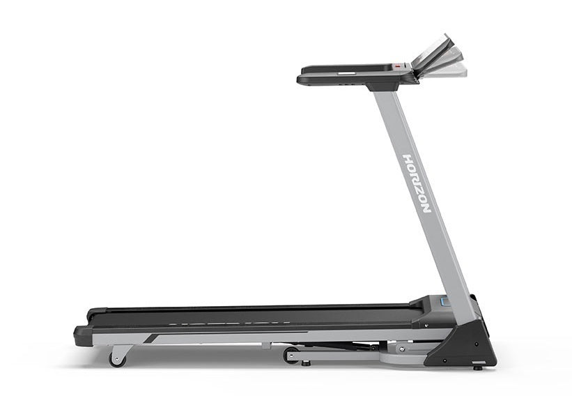 Promo Treadmill Richiudibile Tapis Roulant Salvaspazio T-r01 Horizon Inclinazione Elettrica - Piano Corsa 120 X 42 - Velocità 14 Km/h - Utente 100 Kg