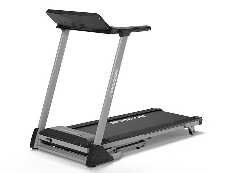 Promo Treadmill Richiudibile Tapis Roulant Salvaspazio T-r01 Horizon Inclinazione Elettrica - Piano Corsa 120 X 42 - Velocità 14 Km/h - Utente 100 Kg