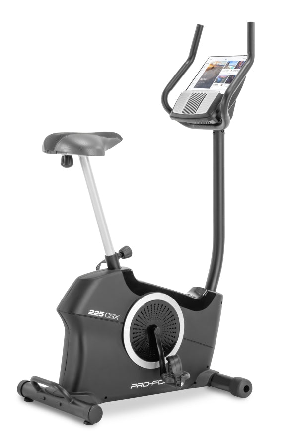 Promo Cyclette Proform 225 CSX peso volano 7 kg - peso max utente 125 kg cod.PFEX32921-INT - Abbonamento iFit incluso x un mese