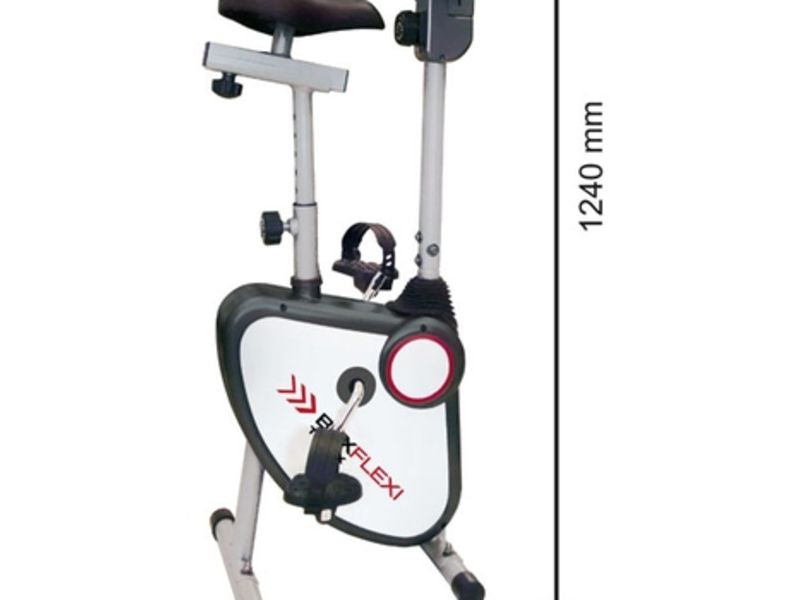 Brx-flexi Toorx - Cyclette Salvaspazio In 47 Cm Con Funzione Voga - Cod.brx-flexi Gym Bike Bici da Camera Richiudibile