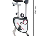 Brx-flexi Toorx - Cyclette Salvaspazio In 47 Cm Con Funzione Voga - Cod.brx-flexi Gym Bike Bici da Camera Richiudibile