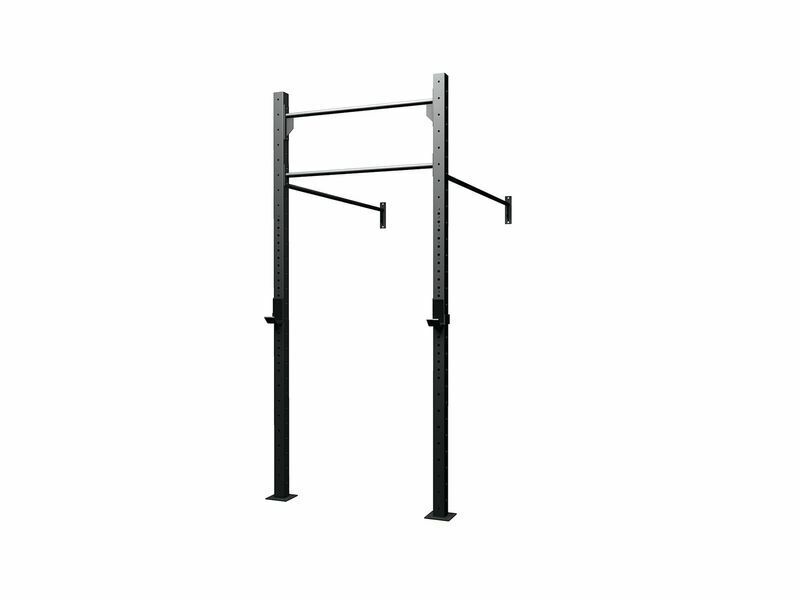 Gabbia MASTER 1 Campata a Muro struttura 75 x 75 x 3,2 mm. / 1 coppia di appoggi bilanciere inclusa LINEA GABBIE CROSSTRAINING & CALISTHENICS INDOOR cod. G75-1M