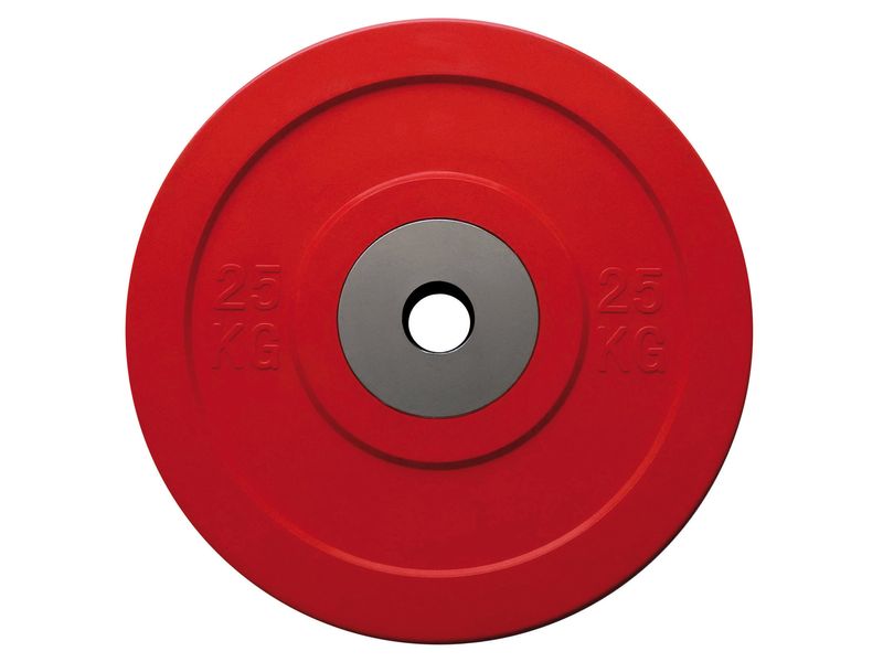 Disco BUMPER Competition - 25 kg. Ø 45 cm. Foro Interno 50 mm. Linea Toorx cod. DBC-25