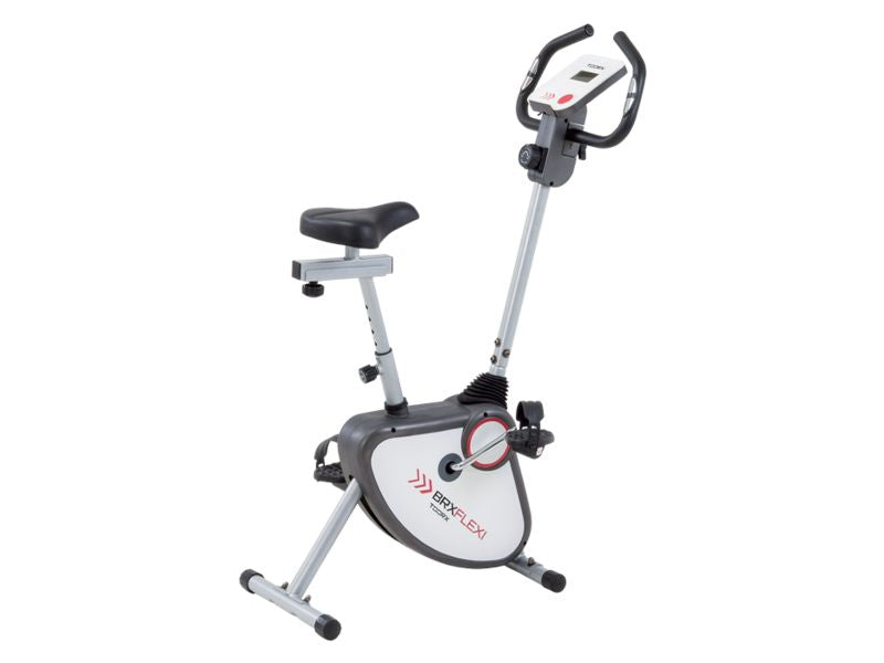 Brx-flexi Toorx - Cyclette Salvaspazio In 47 Cm Con Funzione Voga - Cod.brx-flexi Gym Bike Bici da Camera Richiudibile