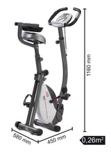 Brx-compact Multifit Cyclette Salvaspazio Accesso Facilitato E Manubrio Regolabile In Altezza E Inclinazione Toorx Cod.brx-compact-mfit Gym Bike Bici da Camera Richiudibile