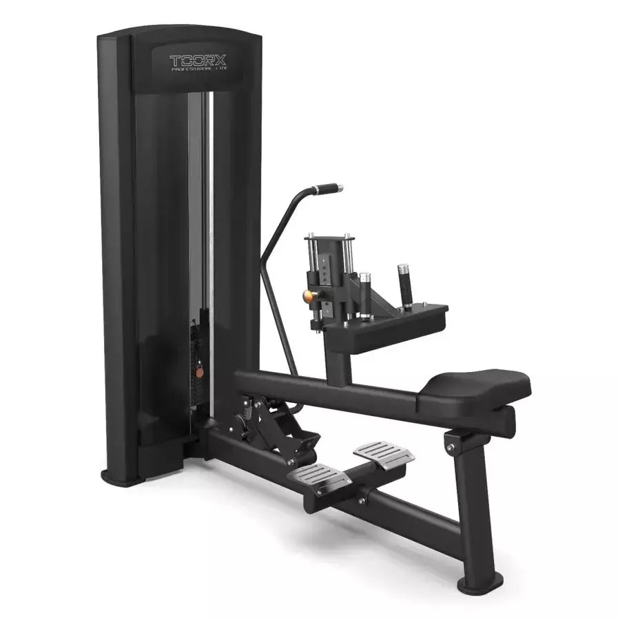 Toorx Avant line Pin loaded Seated calf PLX-B7200 - Pacco pesi: 80 kg in acciaio con carter di protezione integrale