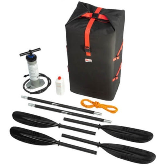 Set accessori standard per canoa Holiday 2 Grabner cod.1610000010