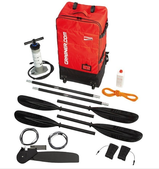 Set accessori professional per canoa Holiday 2 Grabner cod.1610157300