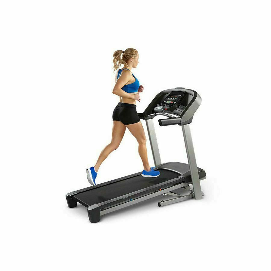 Promo Treadmill Richiudibile Tapis Roulant Salvaspazio T101 Horizon Inclinazione Elettrica - Piano Corsa 140 X 51 Cm - Peso Max Utente 124 Kg - Velocità 18 Km/h