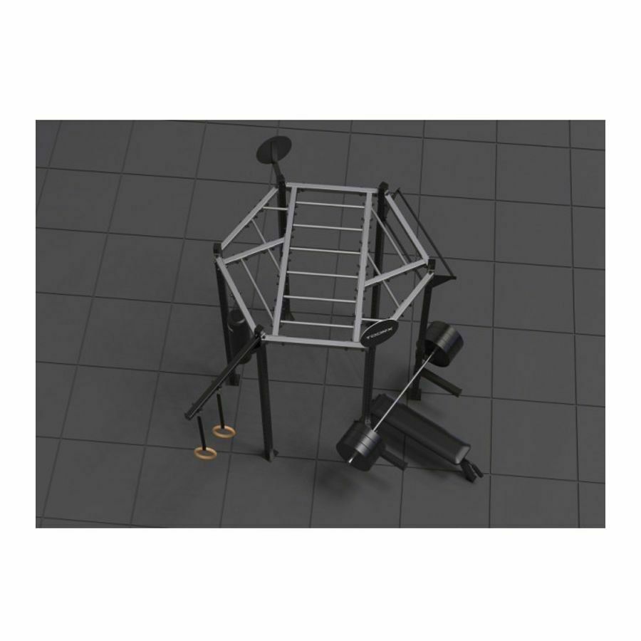 Gabbia MASTER HEXAGON LINEA GABBIE CROSSTRAINING & CALISTHENICS INDOOR cod. G75-HEX