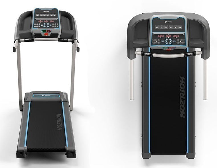 Promo Treadmill Richiudibile Tapis Roulant Salvaspazio TR5.0 Horizon Piano Corsa 127 X 40,6 Cm - Peso Max Utente 113 Kg - Velocità 16 Km/h Inclinazione Elettrica