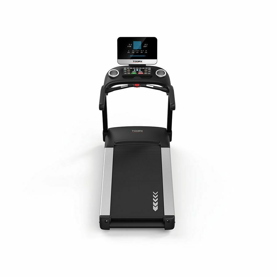 TRX 8500EVO Tapis roulant professionale App Ready 3.0 Piano Corsa 58 x 156 cm Velocità 1,0 - 22,0 Km Peso max utente 160 Kg Inclinazione Elettrica Corrente Alternata Linea Toorx Professional