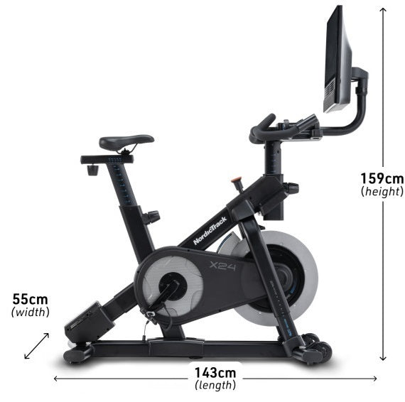 new 2025 Promo Gym Bike elettromagnetica X24 Nordictrack cod.NTEX02425 compreso 1 anno di abbonamento iFIT PRO